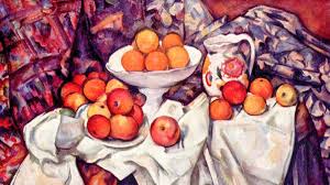 Cezanne brocca e mele