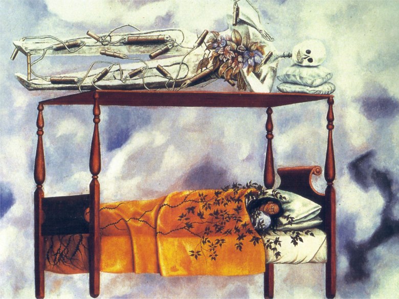 Il-Sogno-Il-Letto-Frida-Kahlo