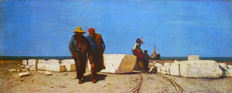 vincenzo-cabianca-la-partenza-della-paranza