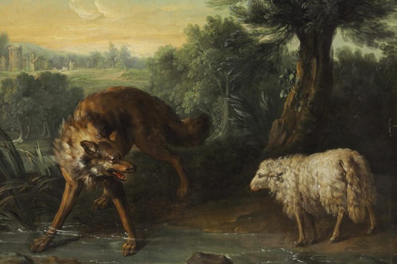 quellidelledomande.il-lupo-e-lagnello-dipinto-960x640